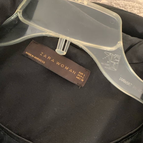 Zara Jacket Black Size Large - Picture 5 of 6